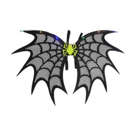 pdqouc Halloween Bat LED Lights, Kids Spider Wings, Halloween Party C ostume Role Play Props Halloween Children Funny Dress for Halloween Party Decoration