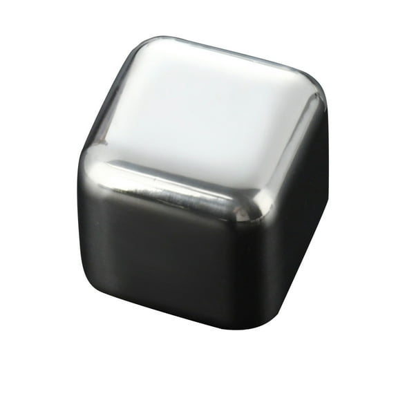 pdqouc s Stones Reusable Stainless Steel Stones for Your Favorite Beverage Reusable Metal Stones Ideal for and Kitchen Party Cool Drink