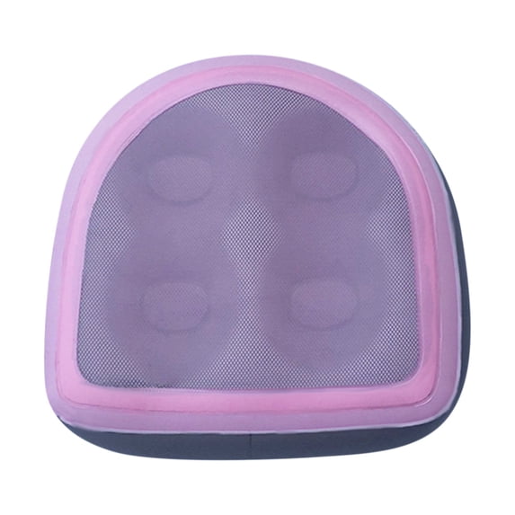 pdqouc Inflatable Hot Tub Booster Seat with Suction Cups, Spa Bath Pad with Back Support, Comfortable and Soft Massage Cushion for Bathtub, and Pool Steps, Durable Spa Accessory