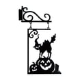 thumbnail image 1 of pdqouc Metal Halloween Wall Art Deco Home Office Living Room Garden Bedroom Decorative Sculpture Acrylic Chandelier Coffin Chandelier Ornament Hanging String Chandelier, 1 of 9