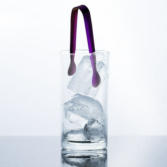 pdqouc Mulitifuctional Stainless Steel Bartender Ice Cubes Tongs Cheese Dessert Sugar Tongs Practical Small Pincers for Home Kitchen Dining&Bar