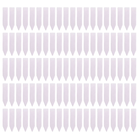 pdqouc Plant Labels 4 Inch 100Pcs Plastic Plant Name Tags for Seedlings Garden Labels Markers Nursery Plant Tags Seed Labels Plant Label Stakes Plant Markers for Outdoor Garden