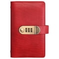 thumbnail image 1 of pdqouc Portable Financial Management Notebook with SecurityLock, Complete Savings Goal Tracking System with Storage Pockets, Compact Size for Daily Budget Recording and CashOrganizing, 1 of 4