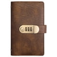 thumbnail image 1 of pdqouc Portable Financial Management Notebook with SecurityLock, Complete Savings Goal Tracking System with Storage Pockets, Compact Size for Daily Budget Recording and CashOrganizing, 1 of 5
