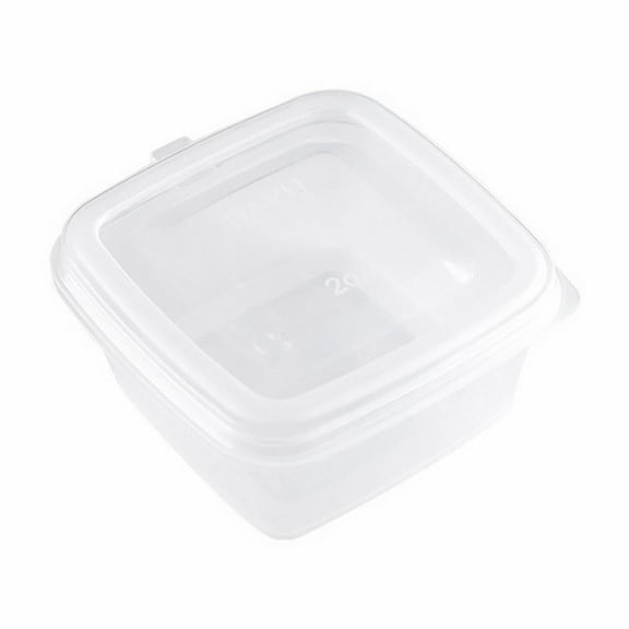 pdqouc Portable Square Mini Storage Box Condiment Containers with Lids Quadrate Condiment Containers Condiment Containers Travel