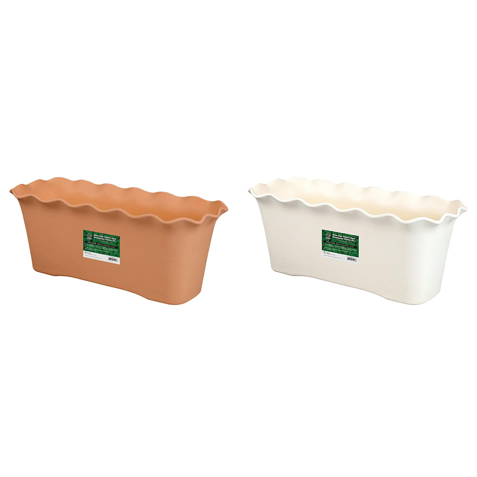 pdqouc Rec Planter Window Boxes Planters Rectangular Large Window Sill Planters Indoor Plant Pots with  Herb Flower Pots Practical Home Garden Tools