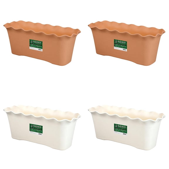 pdqouc Rec Planter Window Boxes Planters Rectangular Large Window Sill Planters Indoor Plant Pots with  Herb Flower Pots Practical Home Garden Tools