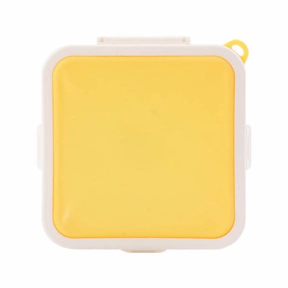 pdqouc Sandwich Containers Square Sandwich Box Food Storage Shape Holder Plastic For Lunch Boxes Bread Sandwich For Kids Adults Prep Microwave Dishwasher