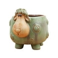 thumbnail image 1 of pdqouc Small Succulent Pots with Ceramic Animal Shape Design Planter Indoor Plant Cute Cactus/Bonsai Flower Pots for Home Decor And Desk Decoration, 1 of 7