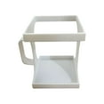 thumbnail image 1 of pdqouc White Handle Beverage Carton Holder Home Desktop Drink Organizer Portable Boxed Beverage Storage Rack for Seniors, Home Kitchens, Coffee Shops, Restaurants, 1 of 3