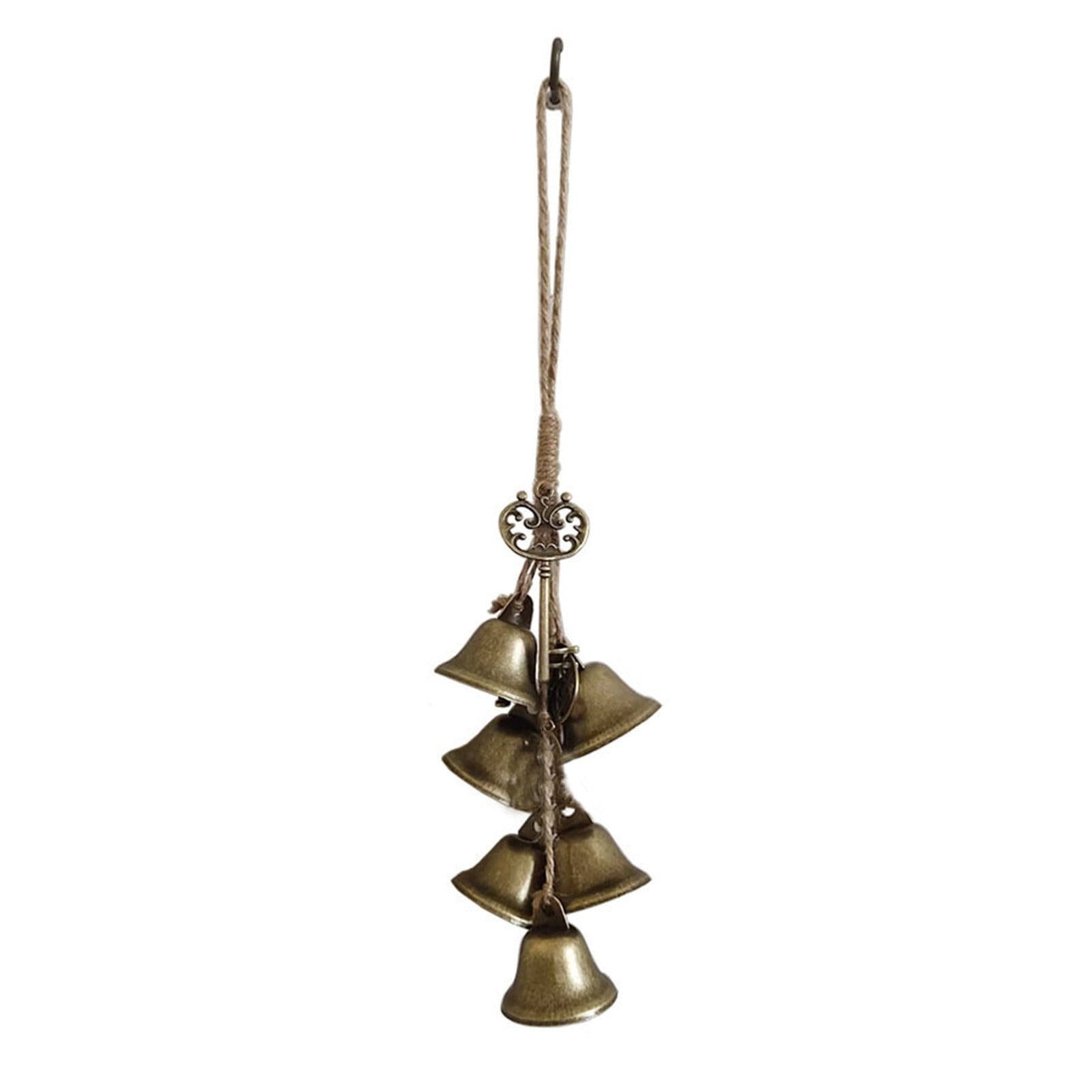 Key Tree Bells pdqouc Witch Wind Chime Doorknob Bell String Home Decoration Vintage ...