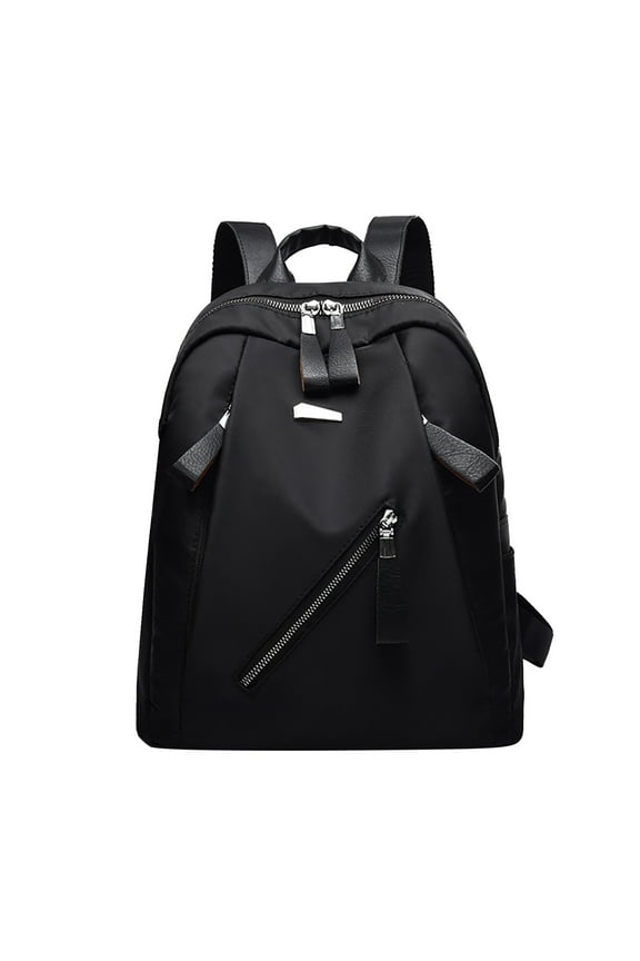 Women's 2024 New Korean Fashion Popular Waterproof Cloth Backpack Trendy Backpack for Women Men Black