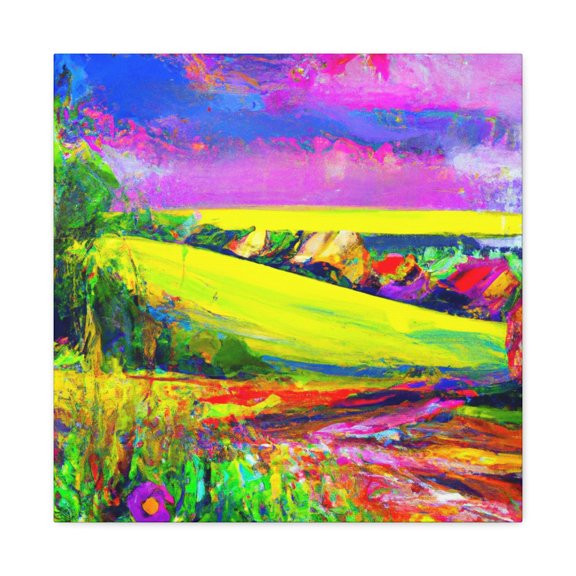 peaceful rural idyll - Canvas