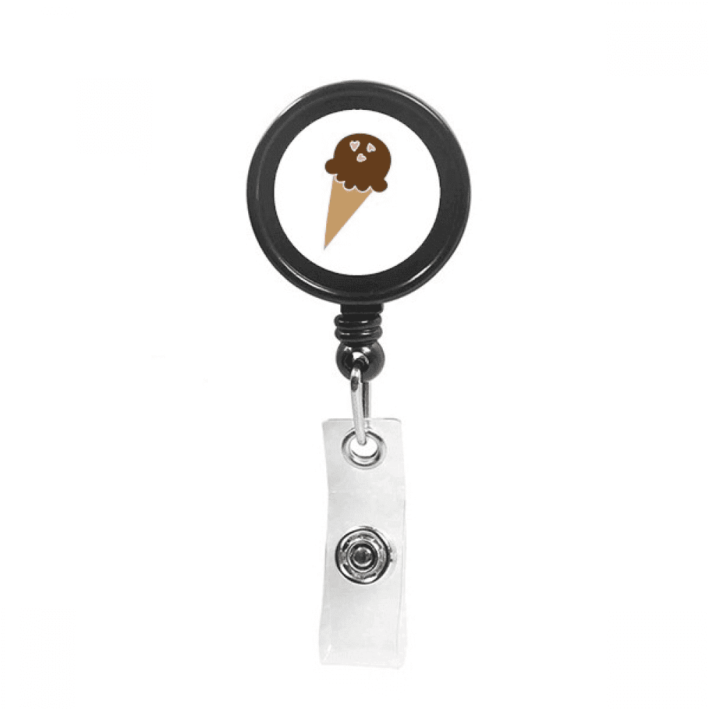 peanut chote sweet ice  Retractable Keychain Badge Holder ID Badge