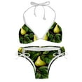 thumbnail image 1 of pear Adjustable Strap Detachable Sponge Bikini Set - Two-Pack, for Beach and Pool Parties, 1 of 6