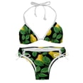 thumbnail image 1 of pear Detachable Sponge Adjustable Strap Bikini Set - Two-Pack - Ideal for Beach and Pool Parties, 1 of 6