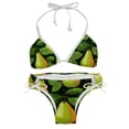 thumbnail image 1 of pear Detachable Sponge Adjustable Strap Bikini Set Two-Pack Swimsuit Suit Beach Pool Party, 1 of 6