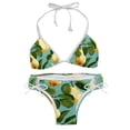thumbnail image 1 of pear Detachable Sponge Adjustable Strap One-Piece Swimsuit Set - Two-Pack, Beach & Pool Ready, 1 of 6