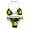 thumbnail image 1 of pear Women's Swimsuit Bikini Set, Detachable Sponge, Adjustable Strap, 2-Pack, Swim Suits, 1 of 6