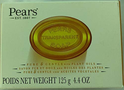 Pears Original Transparent Glycerine Soap, Gentle Care Bar, 125g