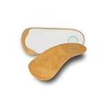 thumbnail image 1 of pedag® HOLIDAY® Semi-Rigid Orthotic Insole 3/4 Length Extra Thin Metatarsal Heat Moldable Vegetable Tanned Leather Brown Size 12M, 1 of 8