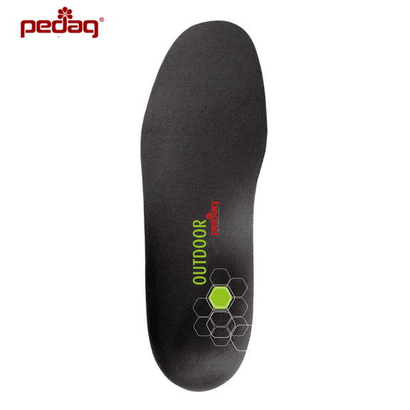 pedag® OUTDOOR Sports Line Insole for Extensive Outdoor Activities, Golfing and Hiking, Size 6L/7L