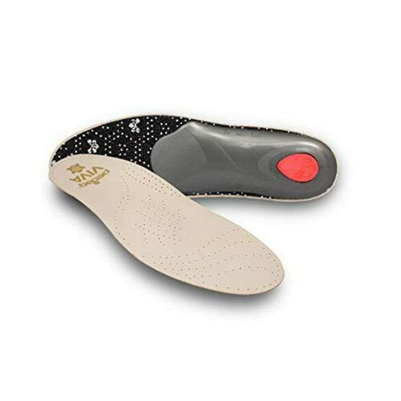 pedagÂ® VIVAÂ® Semi-Rigid Orthotic Insole Metatarsal Pad Vegetable Tanned Leather Heat Moldable Size 10M