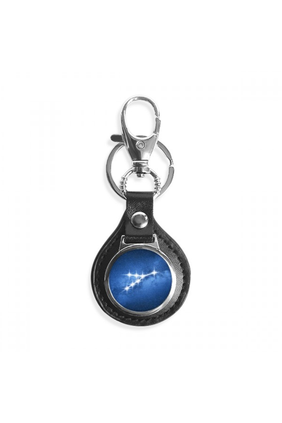 peharmony beautiful lucky stars key link chain keyholder finder hook metal