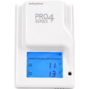pen Box SafetySiren Pro4 Series (4th Gen) P4SU1 - Home Radon Gas Detector - USA Version pCi/L
