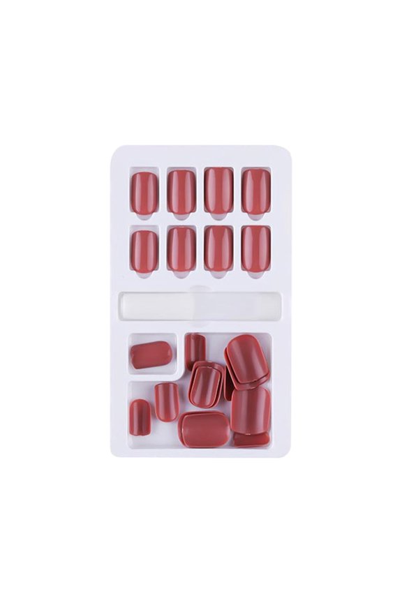 Clearance Nails Kit Acrylic Set,Finished Nail Patches 24Pcs Boxed Removable Repeated Use Of Nail Patches