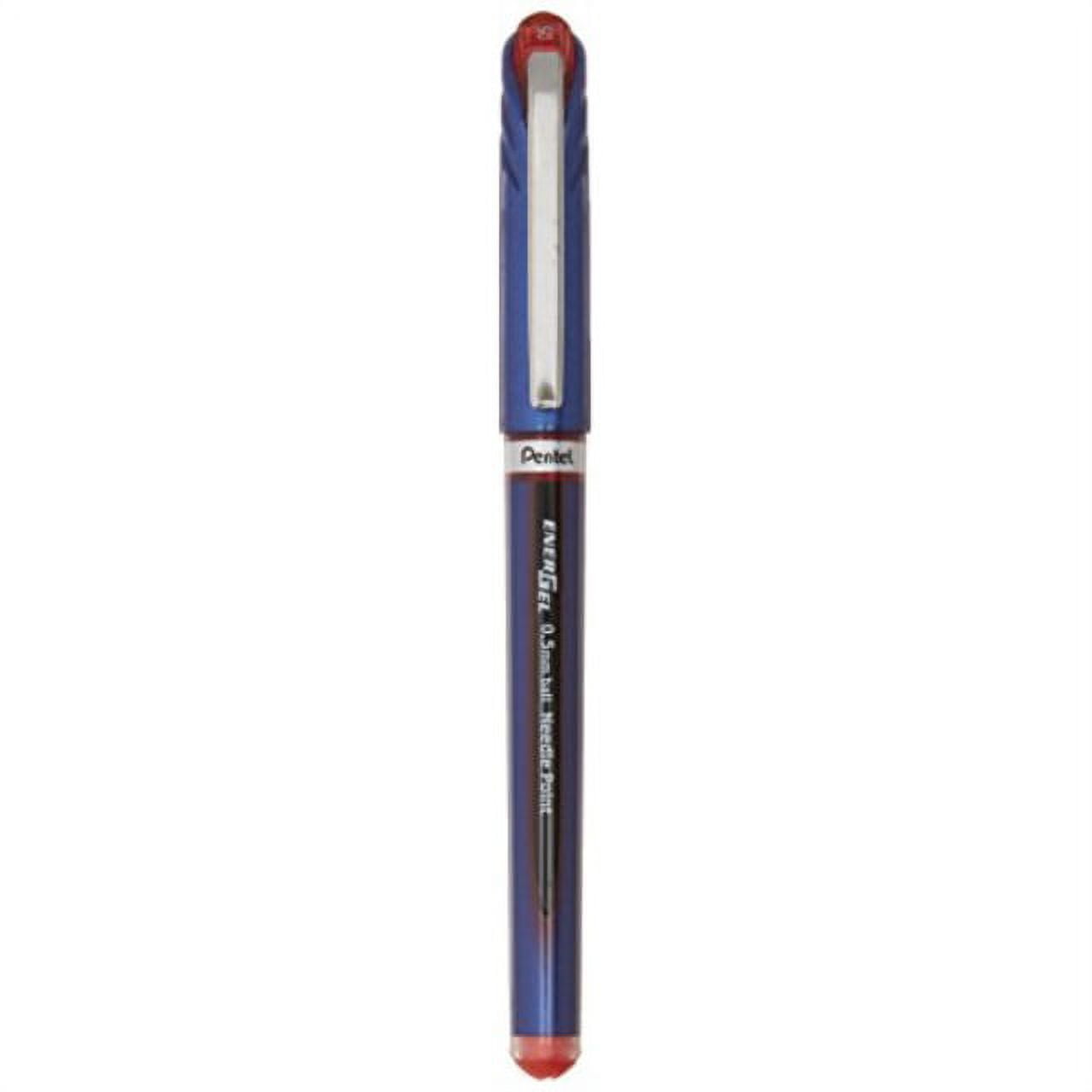 Pentel Energel Euro Ballpoint Pen - 0.7mm Triangle Tip, Black Ink, Smooth Writing Gel Pen