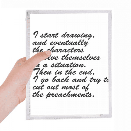 people are learn situation preachment notebook loose diary refillable journal statiry