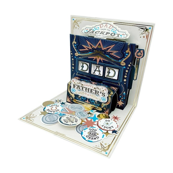 perfeclan 3D Father'S Day Card Birthday Card Funny Father's Day Greeting 's Day Gift for Dad Grandpa Grandfather Men Husband