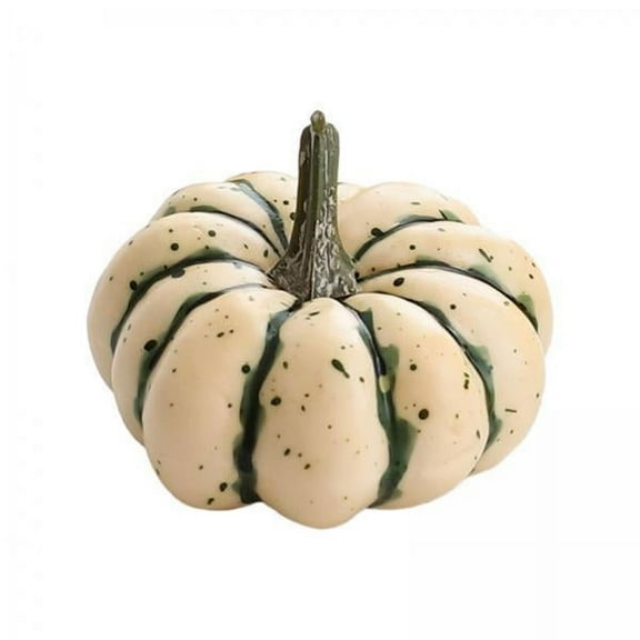 perfeclan 3xArtificial Pumpkin Halloween Foam Pumpkins Decor Table Centerpiece 4.5x7.5cm
