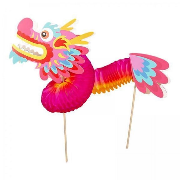 perfeclan 3xChinese DIY Handmade Material Package Arts and Crafts Supplies Rose Red