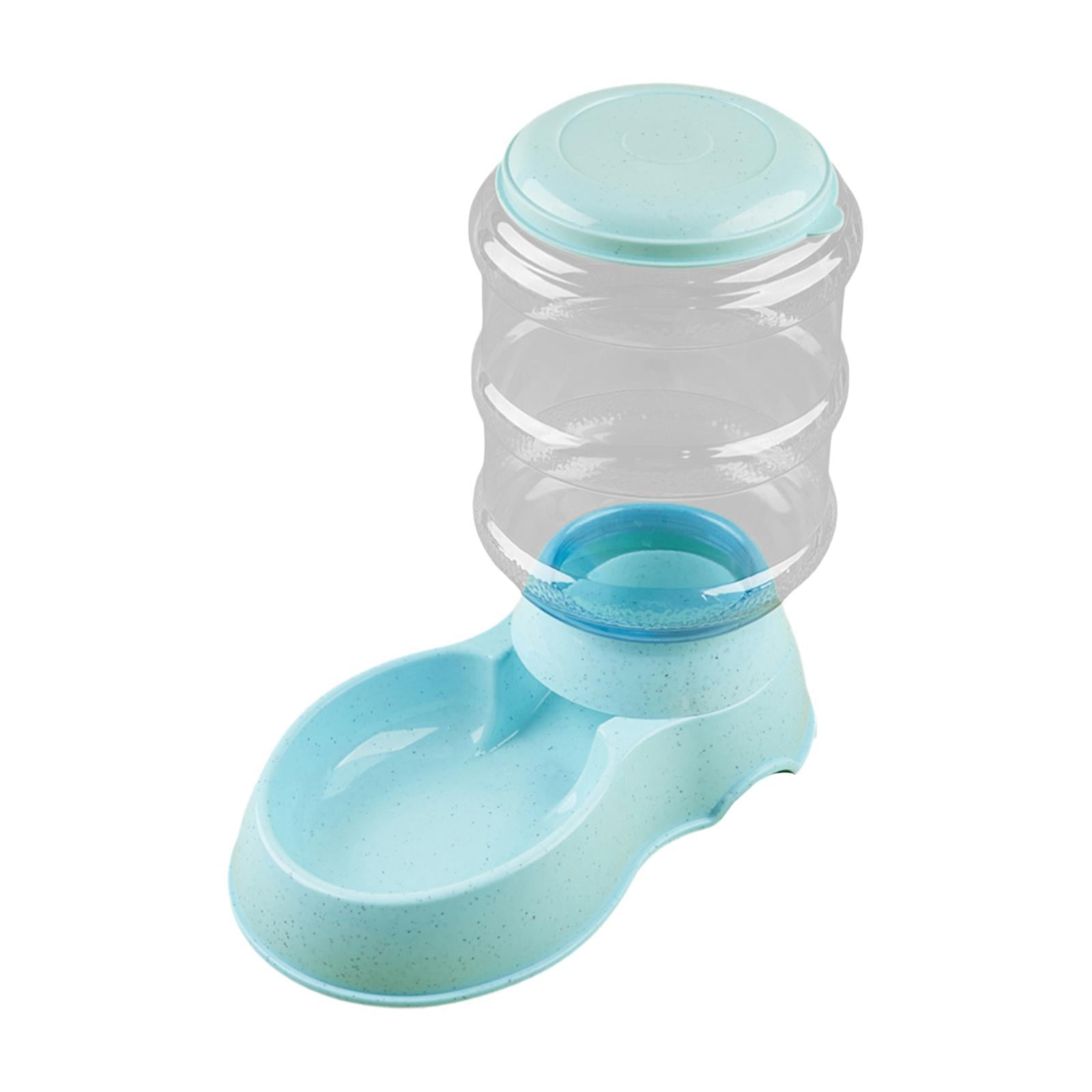 perfeclan Automatic Pet Feeder 3.8L Large Capacity for Cats Rabbits Puppy Dog Cat Feeding Device Clear Container for Business Work Accs blue feeding food