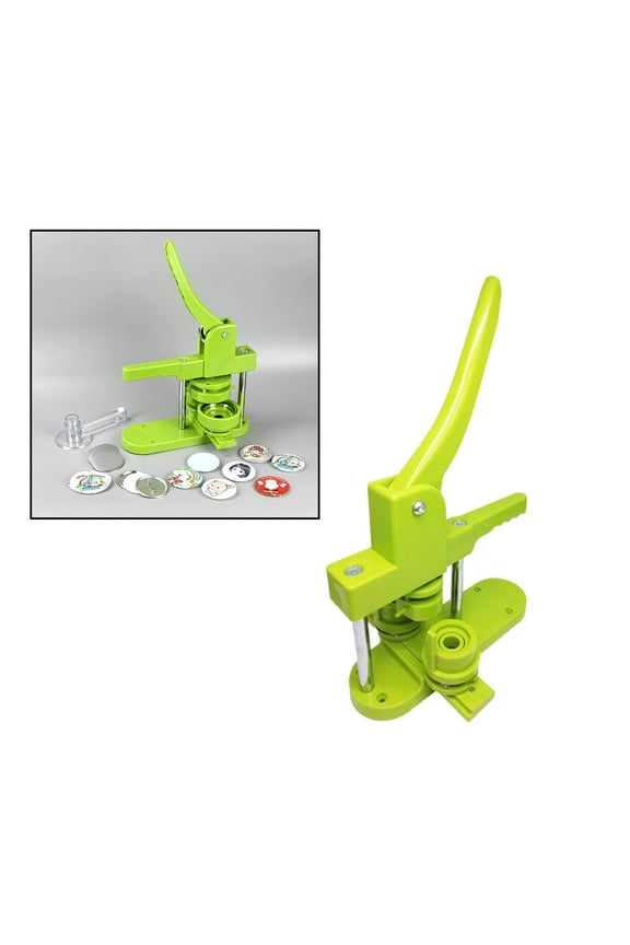 Button Maker Machine Model Making Tool Pinback Button Part Keychain Crafting Pin Button Maker Press Machine Punch Press 58mm