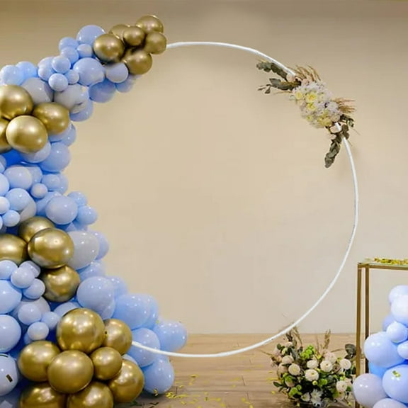 perfeclan Circle Round Backdrop Stand Balloons for Birthdays Baby Showers Photo Booths 180cm