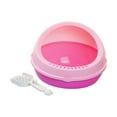 thumbnail image 1 of perfeclan , Closed Cat , , Easy Access, Convenient , Semi-Opening Cat , Kitten Pet Gift Pink, 1 of 9