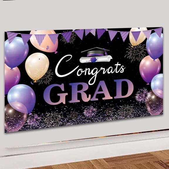 perfeclan Graduation Backdrop Photography Backdrop Celebration Prop Photography Background for School Garden Bedroom Kitchen Decoration
