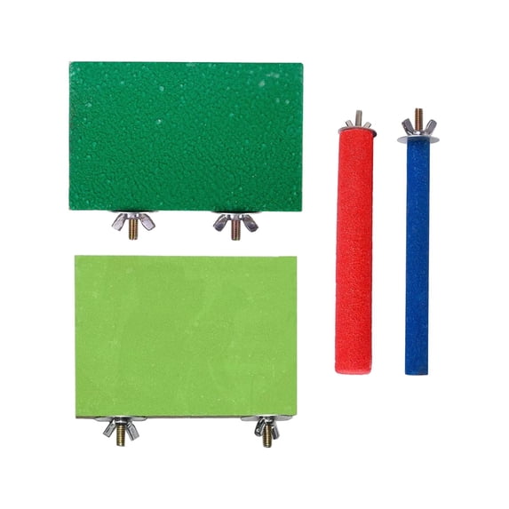 perfeclan Parrot Bird Perches Bird Nail Trimming Perch for Finches Small Parakeet Rest