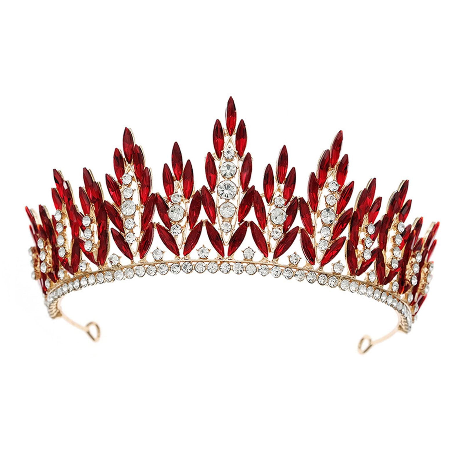 perfeclan Wedding Tiara Bridal Headpiece Hairband Elegant  display picture 1