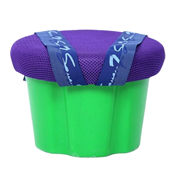 perfk Gardening Stool Compact Garden Work Seat Foam Stool for Weeding Fishing Farm Height 25cm