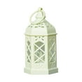 perfk Hanging Candle Lantern Backyard House Dining Room LED Flameless