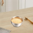 thumbnail image 1 of perfk Small Mixing Bowl Kitchen Gadgets Space Saving Stainless Steel Seasoning Bowl 150ml, 1 of 10