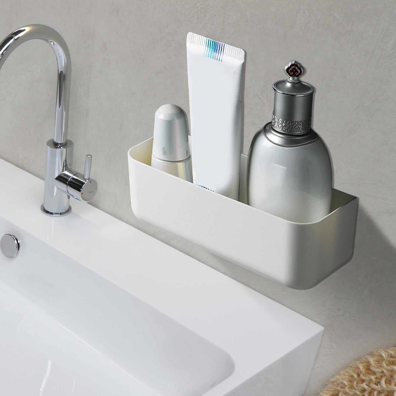 perfk Wall Shelf Practical Wall Mounted Storage Organizer for Dorms