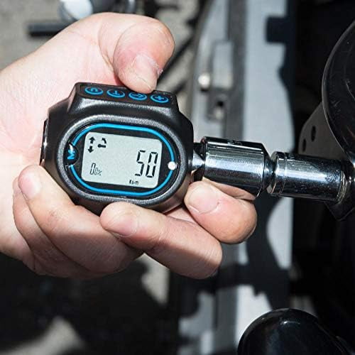 performance tool Digital Torque Adapter (1/2'' Drive & includes adapters for 3/8'' and 1/4'') 3-200Nm (2.2-147.5 ft-lb) 1/2" 3/8" 1/4" Drive Socket with Buzzer Alarm Audible Alert