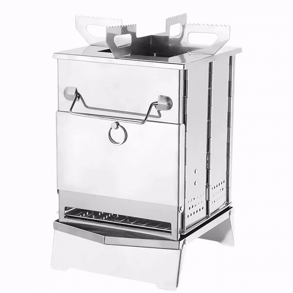 perfrom Foldable Stainless Steell Charcoal Grill, Outdoor BBQ Grill,Barbecue Grill for BBQ and Outdoor Backyard Cooking Portable With Handbag.