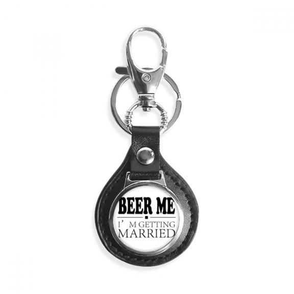 personal status marriage beer key link chain keyholder finder hook metal