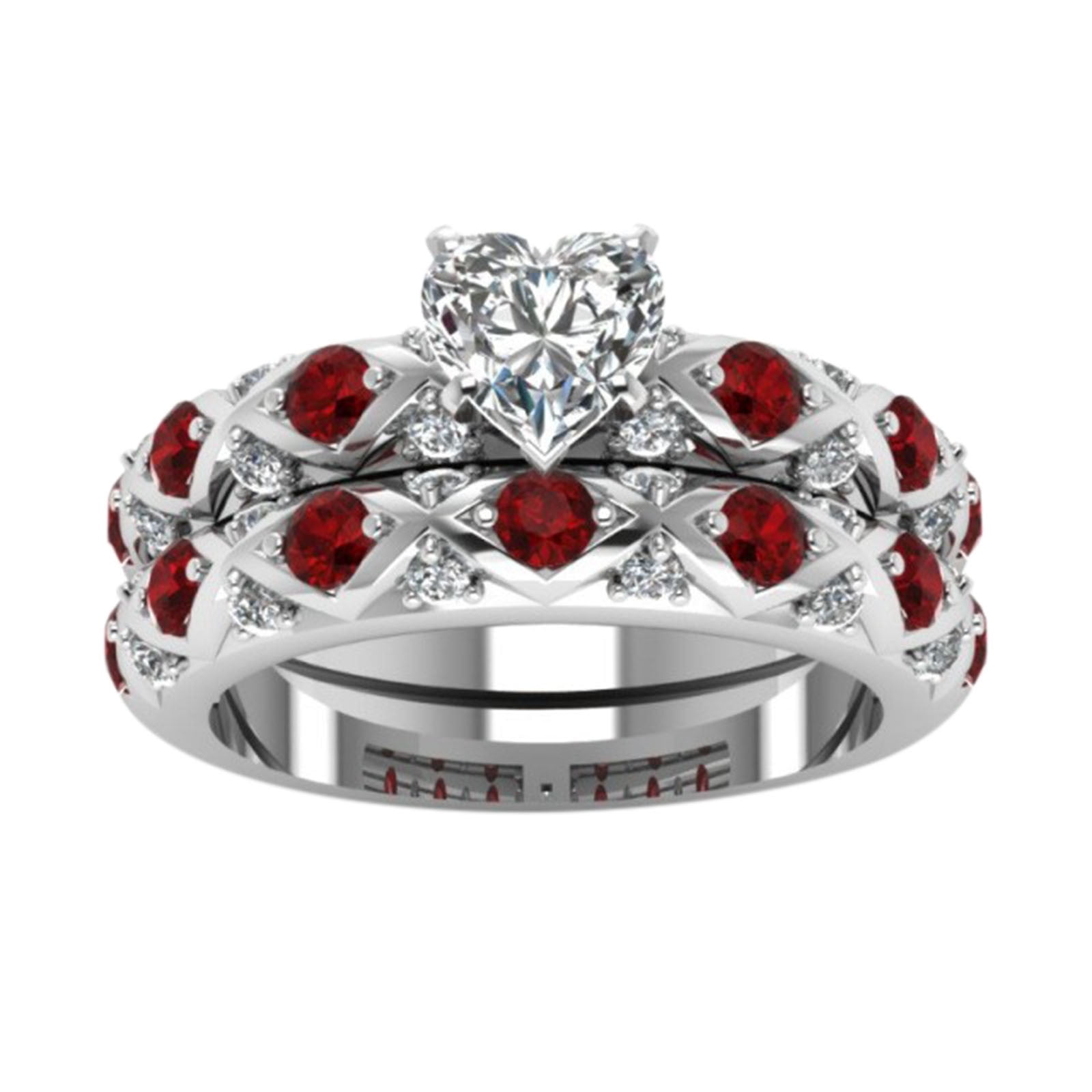 personalized matching promise rings for couples set couple rings silver